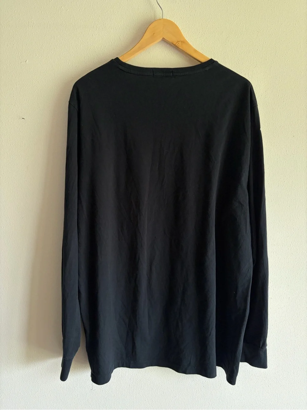 Polo Ralph Lauren Shirt Mens Black‎ Alpine World Cup Racing Long Sleeve